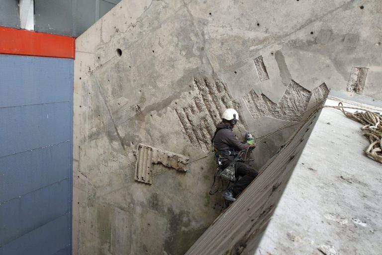 Concrete Repair Services, Working at Height